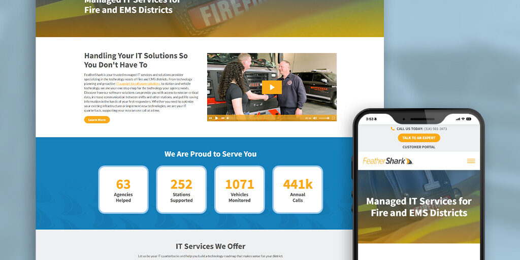 FeatherShark Website Design & Development