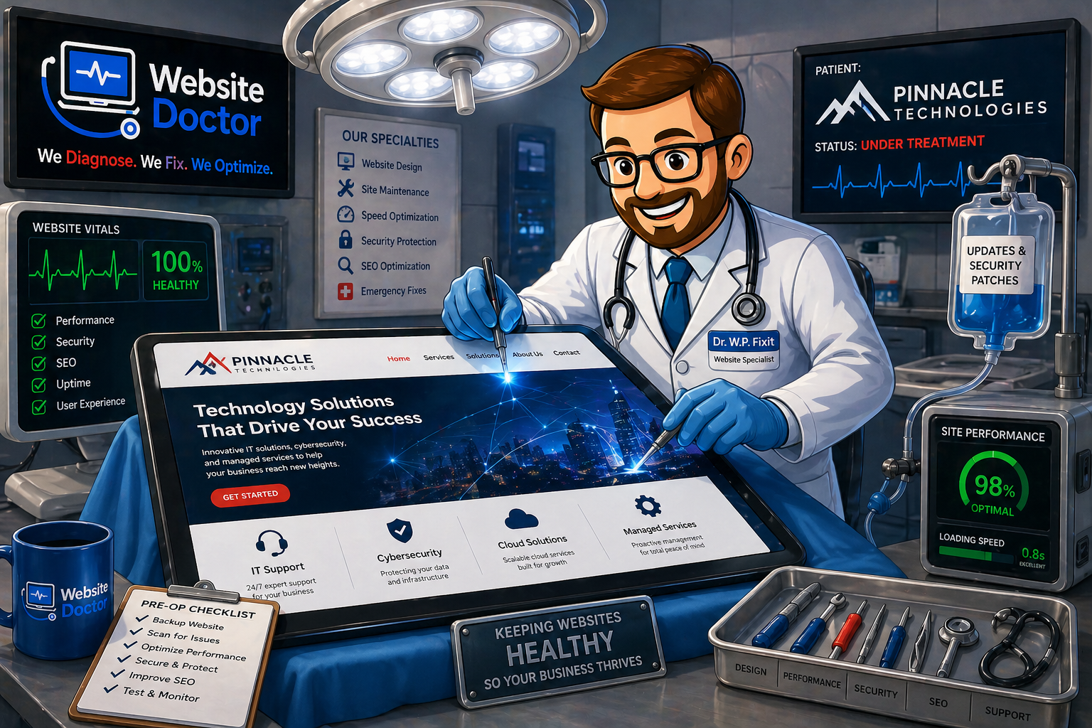 Website Doctor Pinnacle Technologies