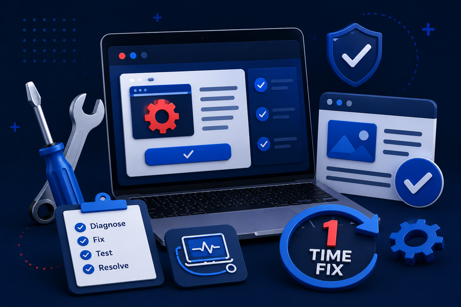 One-Time WordPress Fixes & Repairs