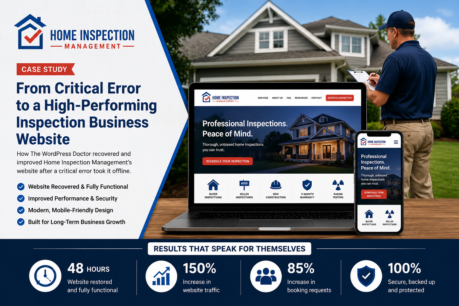 Home Inspection Management case study image