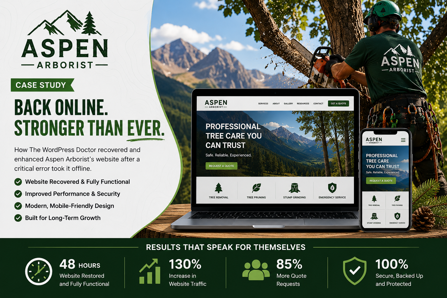 Aspen Arborist Recovery story